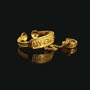 <span class=keywords><strong>Bijoux</strong></span> vintage pour filles, bracelet en <span class=keywords><strong>or</strong></span> 18k, <span class=keywords><strong>bijoux</strong></span> d'arabie saoudite pour bébé - Product Image 5
