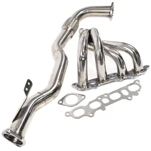 Edelstahl T3 Turbo Turbo ladegerät Manifold für 92-99 BMW E36 325/328/323 M50/M52 l6