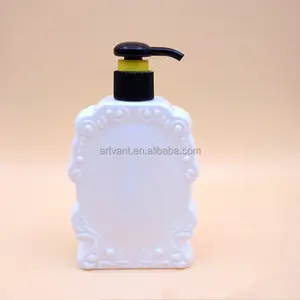 300ML Empty Refillable Body Soap and Shampoo Bottles Lotion Container Large Pump PET Plastic Shampoo Bottle