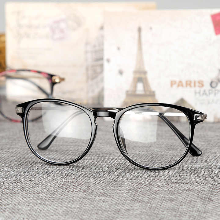 Gafas de sol redondas Vintage para hombre y mujer anteojos con montura de gafas graduadas baratas