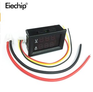 DSN-VC288 DC 100V 10A Vôn Kế Ampe Kế Màu Xanh + Đỏ Amp LED Kỹ Thuật Số Kép Vôn Kế Máy Đo Điện Áp Hiện Tại Công Cụ Sử Dụng Tại Nhà - Product Image 2