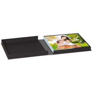 Caja de cartón de álbum de fotos de boda de alta calidad con Manejo de Impresión de recubrimiento UV de laminación mate en relieve - Product Image 3