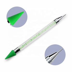Stylo à points double embout pour nail art, applicateur de strass et de perles en cristal, outil de manucure pour la décoration des ongles - Product Image 4