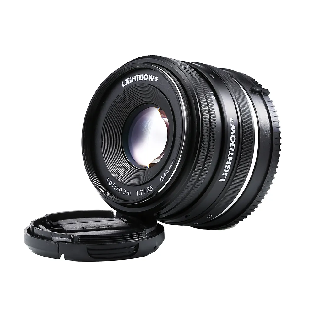 เลนส์กล้องสำหรับ Sony F1.7-22 APS-C A6000 A6300 A6500,เลนส์กล้อง Mirrorless 35มม. A5100 A5000