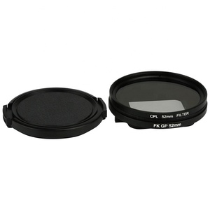 <span class=keywords><strong>Filtre</strong></span> d'objectif CPL 52 mm en gros avec capuchon et adaptateur pour <span class=keywords><strong>GoPro</strong></span> <span class=keywords><strong>Hero</strong></span> <span class=keywords><strong>7</strong></span> 6 5 Black - Product Image 5