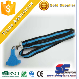 Option de transfert de chaleur en polyester de lanière de cou Del Mar personnalisée en usine - Product Image 6