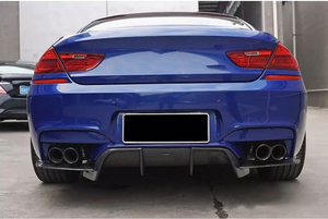 In Fibra di carbonio M6 Paraurti Posteriore Labbro per <span class=keywords><strong>BMW</strong></span> F06 F12 F13 M6 <span class=keywords><strong>Gran</strong></span> <span class=keywords><strong>Coupe</strong></span> 13-16 V di Stile - Product Image 3