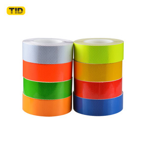 Màu Đỏ Phản Quang Cảnh Báo An Toàn Conspicuity Băng Phim Sticker - Product Image 2