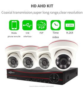 Vitevison con KIT DVR H.264 4ch DVR combo 1MP cctv kit de la cámara se utiliza en sistema de CIRCUITO CERRADO de televisión - Product Image 2