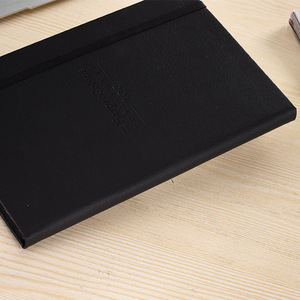 Carnet de notes de bureau professionnel en cuir PU personnalisé, format A4 A5, couverture rigide, logo en relief, pages personnalisées - Product Image 4