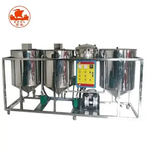 Edible Oil Refining Machine Commercial Vegetable Oil Machine Refinery High Quality Soybean Oil Refining Machine