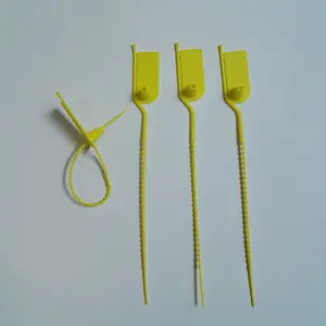 PP plastic cable tag tie with serial number