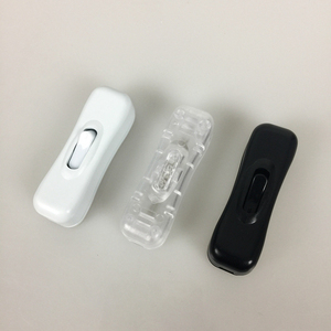 Black/white/transparent 304 Type Cord <strong>Inline</strong> <strong>Switch</strong> for Lamp and Power on off Control - Product Image 1