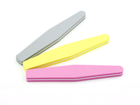 Outil de polissage de gel UV avec limes de ponçage d'art d'ongle de grain 100/180 lime éponge double face pour l'art d'ongle