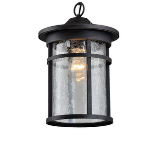 Lampe suspendue étanche à la forme d'une <span class=keywords><strong>CAGE</strong></span>, design industriel LOFT, luminaire d'extérieur, idéal pour un jardin ou un hôtel - Product Image 4