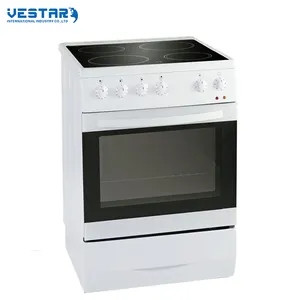 Multifunction free standing 4 burners gas cooker oven in kitchen use