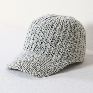 S3463 nueva moda de invierno <span class=keywords><strong>para</strong></span> hombre mujeres <span class=keywords><strong>crochet</strong></span> sombreros de béisbol de tapas con visera - Product Image 2