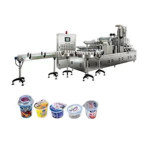 Автоматическая машина для наполнения и герметизации пластиковых стаканчиков, машина для упаковки пищевых продуктов для пластиковых стаканчиков