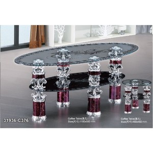 Table Basse En Verre trempé 31936-C376 - Product Image 1