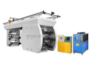 YTC-61000 haute vitesse centrale impression 6 couleurs machine d'impression flexographique