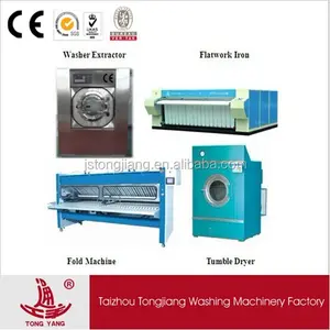 good price washing/dryer/ironer/folding machine of Industrial Laundry Business Plan