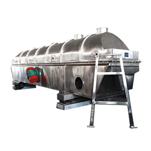 Edible sea salt vibrating fluid fluidized bed dryer drying machine