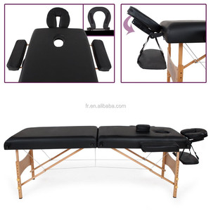 Profession elles Klapp <span class=keywords><strong>massage</strong></span> bett mit Trage tasche, tragbares SPA-<span class=keywords><strong>Massage</strong></span> bett aus Holz, Akupunktur bett - Product Image 5