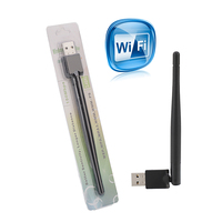 Clé USB Wifi sans fil MTK7601 802.11n Adaptateur USB Wifi sans fil Pilote pour décodeur DVB S2/T2