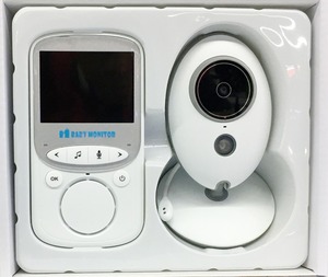 Moniteur vidéo <span class=keywords><strong>sans</strong></span> fil pour bébé 2.4 pouces vb605 avec Vision nocturne et capteur de température, système de Talkback bidirectionnel - Product Image 4