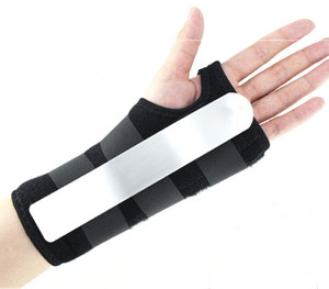 Muñequera Negra Transpirable y Duradera con Placa de Acero, Soporte de Protección y Recuperación de Lesiones, Talla Única Ajustable, BDE HEAL - Product Image 5