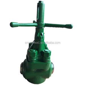 Trực tiếp từ nhà sản xuất API 6A "DM" bùn Van cổng 4inch-7500psi/4inch SCH xxh Butt-Weld kết thúc đúc cơ thể bùn van - Product Image 2