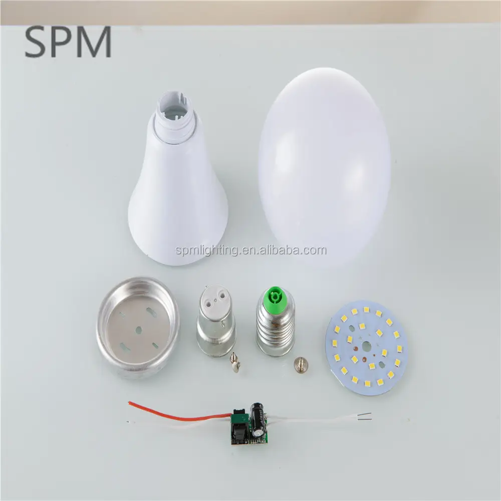 manufacturing e27 5w 7w 9w 12w component available led bulb skd parts