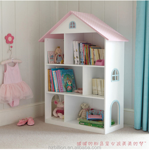 Nhà Búp Bê Bằng Gỗ Kid Của Kệ Sách Kệ Sách Phòng Ngủ Kệ Sách Trẻ Em Đồ Nội Thất - Product Image 3
