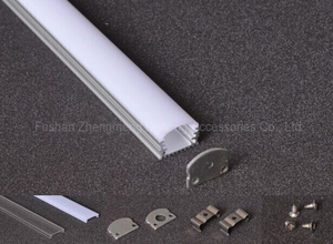 Aluminio rígido tiras de luz/aluminio llevado perfiles 20mm/barra de luz <span class=keywords><strong>LED</strong></span> de aluminio proveedor - Product Image 3