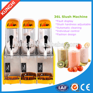 Profesional comercial <span class=keywords><strong>3</strong></span> <span class=keywords><strong>tanques</strong></span> nieve máquina de fusión en / máquina de granizados / nieve garins máquina - Product Image 1