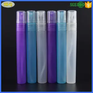 Spray Pen 10ml PP Pocket Pen Hand Sanitizer Spray Purple Blue Frosted 10ml Perfume Pen Spray From Manufacturer