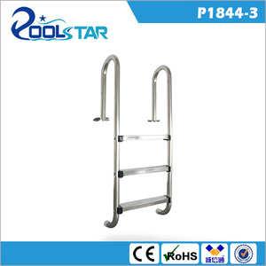 Échelle de <span class=keywords><strong>piscine</strong></span> pré-assemblée en acier inoxydable avec pédales antidérapantes - Product Image 6