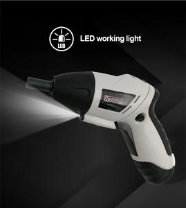 Bộ tua vít không dây pin Lithium KCS615-C46B 4.8V, tay cầm gấp gọn, đèn <span class=keywords><strong>LED</strong></span>, 46 món, đóng gói vỉ kép, chất lượng cao, xuất xưởng - Product Image 4