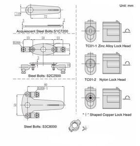 Electronic Control Box <strong>Panel</strong> Board Push Button <strong>Door</strong> Lever <strong>Latch</strong> Cabinet Push Lock - Product Image 6