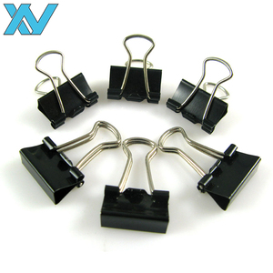 Clips de reliure en métal noir de 32 mm, papeterie de bureau, clips de type <span class=keywords><strong>bulldog</strong></span> - Product Image 3