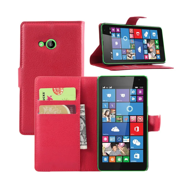 For Microsoft Lumia 535 Cover, Card Slot Cover Case For Nokia Lumia 535