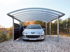 Ventes chaudes <span class=keywords><strong>Garage</strong></span> double pour voiture utilisé pour le jardin Cadre en aluminium Toit en polycarbonate anti-UV Abri de voiture pour la vente en gros - Product Image 6