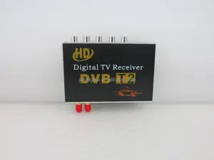 Russia DVB-T2 Ricevitore Thailandia DVB-T2 Set Top Box Doppio Sintonizzatore Auto DVB-T2 TV Ricevitore TV Digitale Scatola di DVB-T2