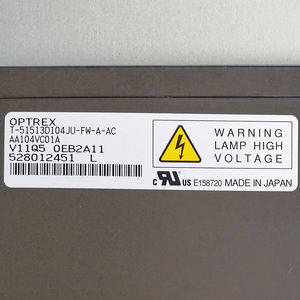 640x480 10.4 inch OPTREX Panel LCD AA104VC01A T-51513D104JU-FW-A-AC - Product Image 3