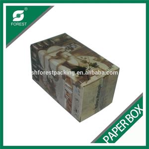 Papel impreso caja de cerveza para <span class=keywords><strong>el</strong></span> envío <span class=keywords><strong>vino</strong></span> sola caja de embalaje de papel - Product Image 5