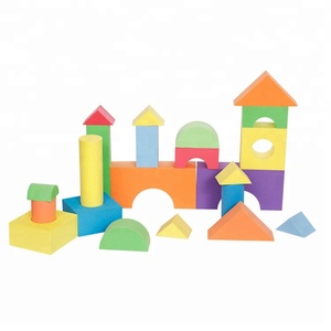 Bloques de espuma <span class=keywords><strong>Eva</strong></span> coloridos para niños, juguete educativo para niños de 3 años, 2019 - Product Image 5