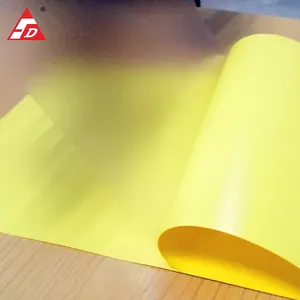 Kendinden yapışkan kaplama çift taraflı şeffaf pvc Film rulo veya levha