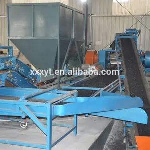 Tire recycling crumb rubber plant machinery in Turkey