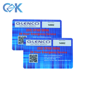 الأزياء رمز الاستجابة السريعة Petg <span class=keywords><strong>Psn</strong></span> مخصص كرت هدية - Product Image 6