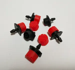 Red Flow Adjustable Droppers With Eight Holes For Drip Irrigation System Garden Agriculture Green House Drip Irrigation System